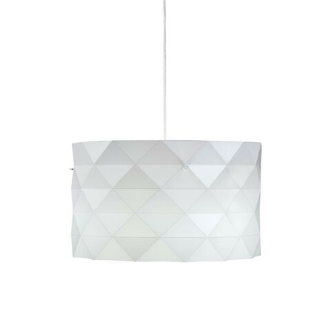 Suspension 3 Lumières en Métal Chromé Cm. 40 x 25h