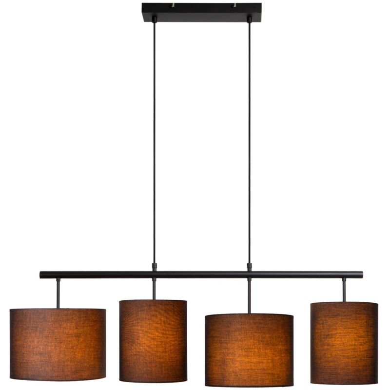 Maya Suspension-Noir-4xE27-40W