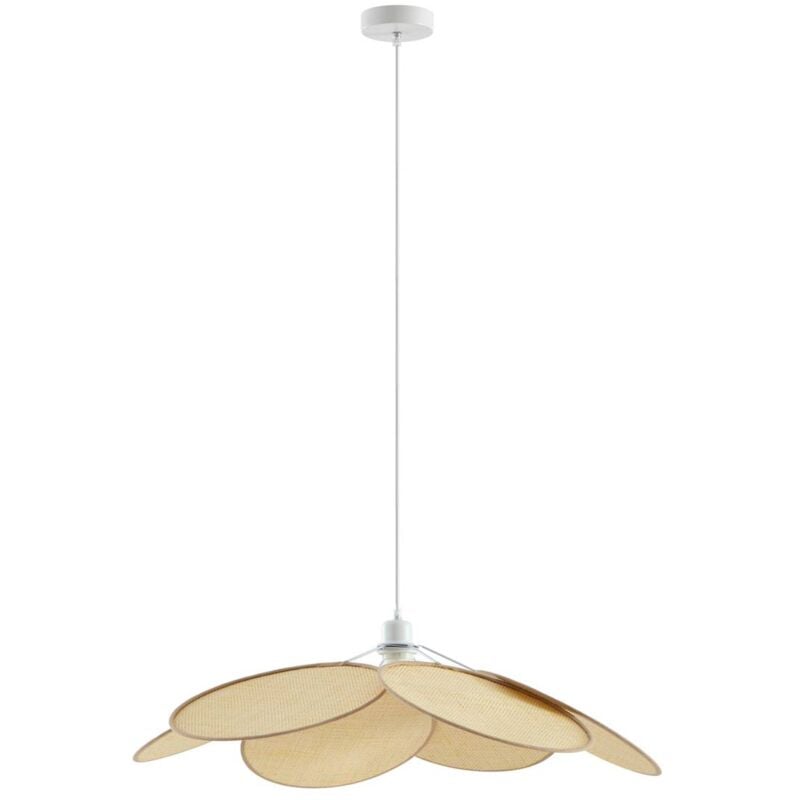 Lindby - Suspension à intensité variable 'Astraia' en textile pour salon & salle à manger