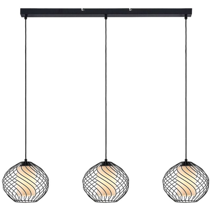 Suspension à intensité variable 'Cedrice' en métal pour salon & salle à manger