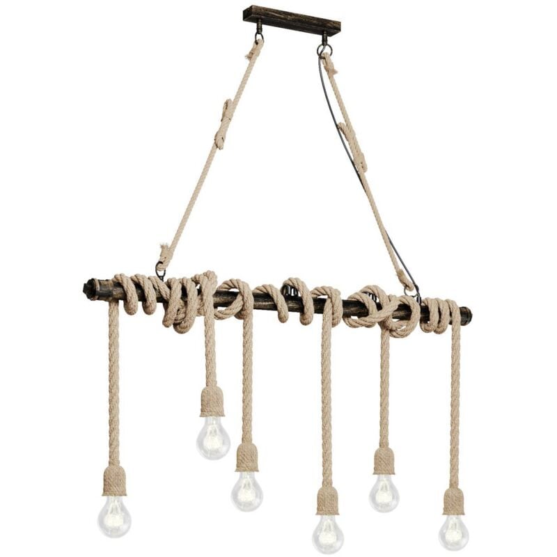 Lindby - Suspension à intensité variable 'Hajo' en métal pour salon & salle à manger
