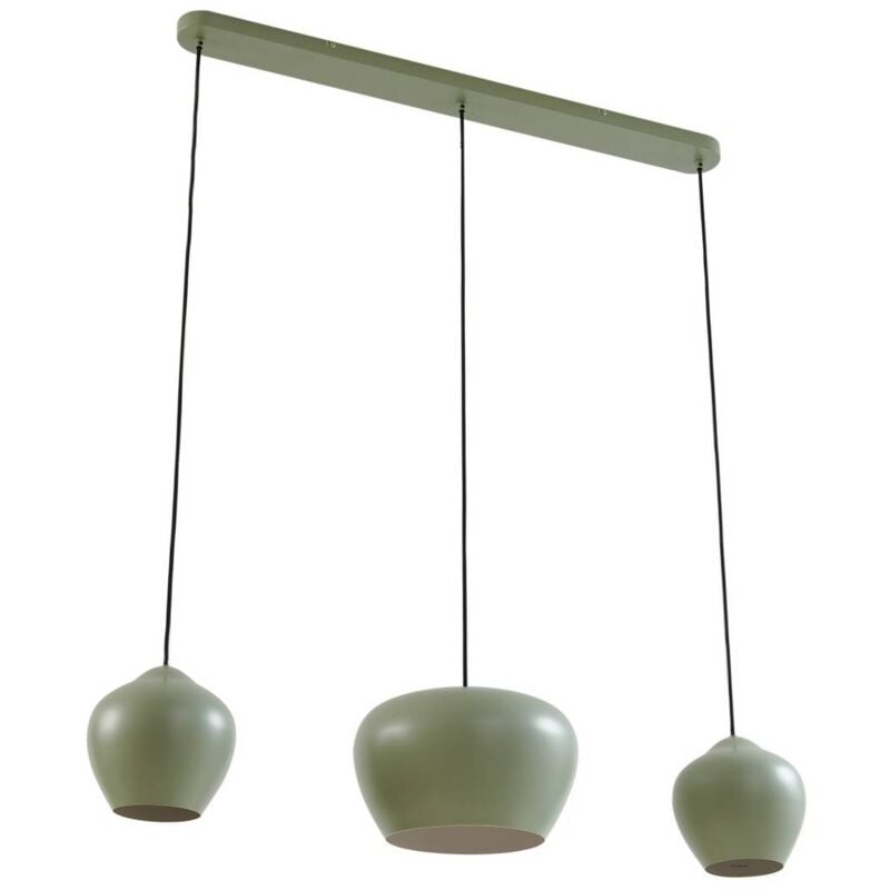 Lucande - Suspension à intensité variable 'Malisa' en métal pour salon & salle à manger