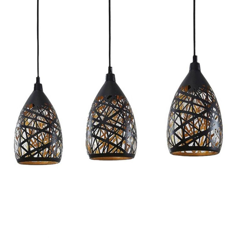 Suspension à intensité variable 'Marcello' en métal pour salon & salle à manger