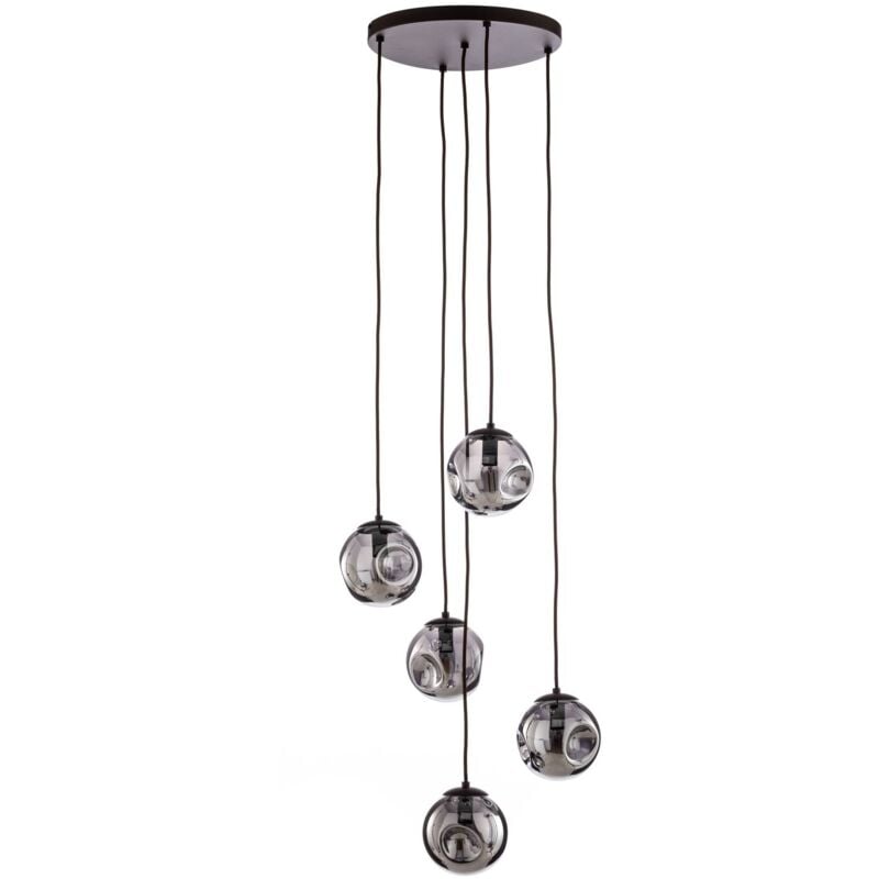 Suspension en verre à intensité variable 'Valentina' en verre pour salon & salle à manger