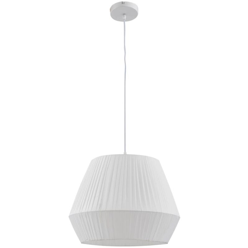 Suspension à intensité variable 'Vitore' en textile pour salon & salle à manger