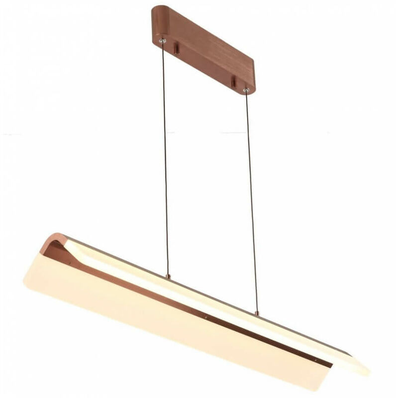 Suspension à LED couleur cuivre foncé - Argos - Cuivre