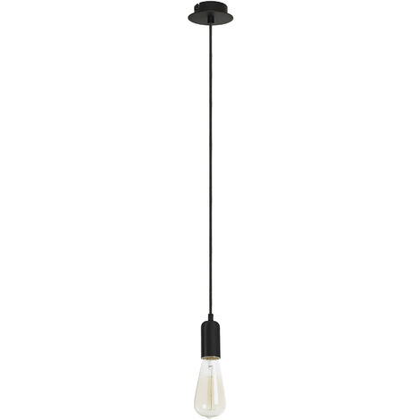 Suspensión A TU ESTILO E27 60W Negro