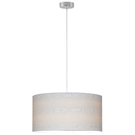 Suspension Abat jours en Papier diam 50 cm Design Profil bois LEILA