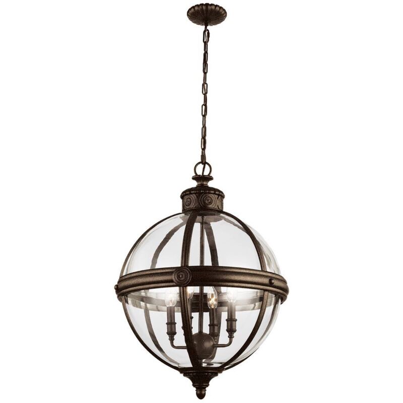 Suspension Adams, bronze oxyd&eacute;, 4 ampoules
