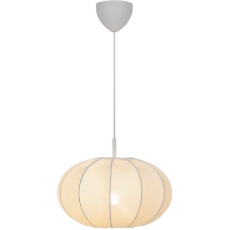 Suspension AERON 40 Textile Blanc, H.30 - IP20 - E27 /Nordlux Intérieur