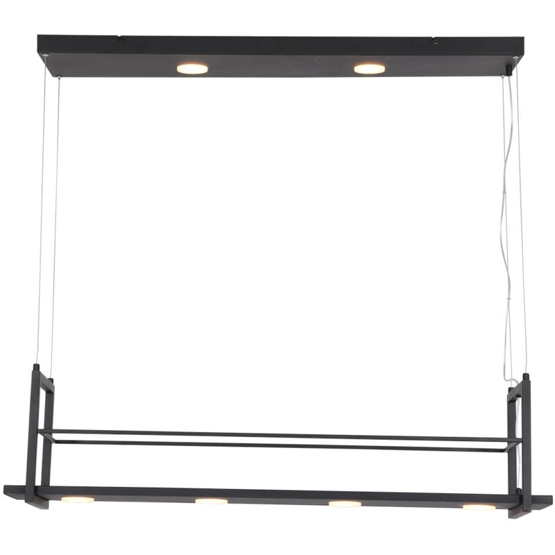 Suspension - Tor - noir - métal - grande lampe de - Steinhauer