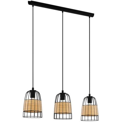 Suspension Anwick Triple - Noir