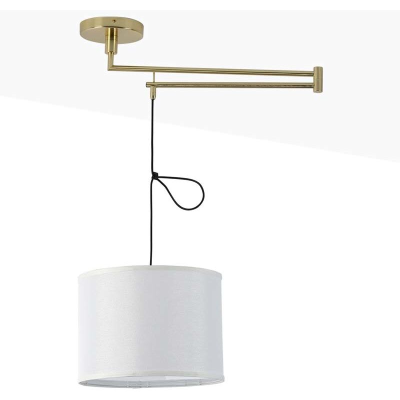 Barcelona Led - Suspension avec bras articulé 'Neck' E27 - Doré