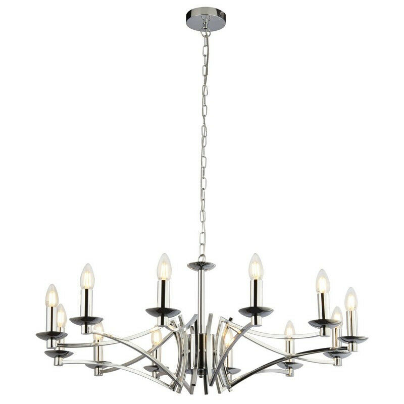 Searchlight Ascot 12 Light Pendant Chrome