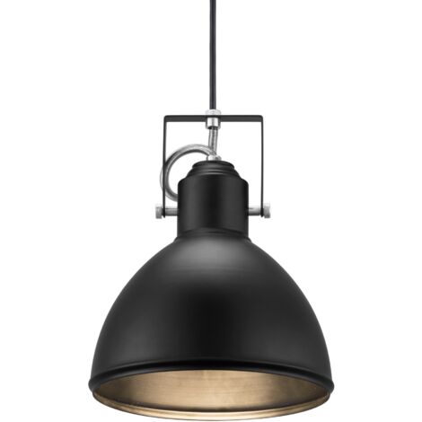 Suspension ASLAK  Métal Noir, H.24.5 - IP20 - E27 /Nordlux Intérieur
