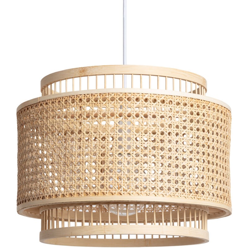 Ledkia - Suspension Bambou Bangkal Naturel
