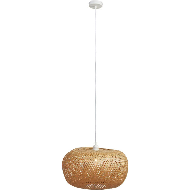Les Tendances - Suspension en bambou - Malibu - d 45 x h 145 cm - Beige - Livraison gratuite Les Tendances - Suspension en bambou - Malibu - d 45 x h 145 cm - Beige - Livraison gratuite