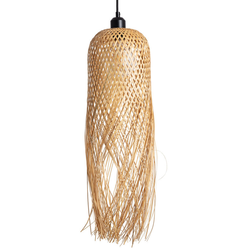 Suspension Bambou Kawaii Textile noir Suspension Bambou Kawaii Textile noir