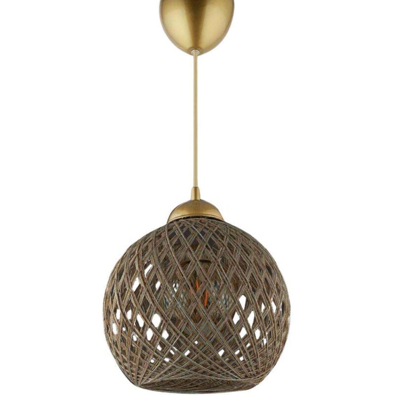 Suspension en plastique et coton chandelier Suspension en plastique et coton chandelier