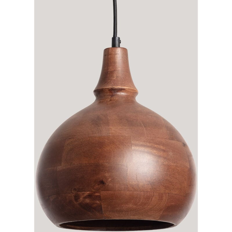 Ledkia - Suspension Bois Kanan iii Naturel