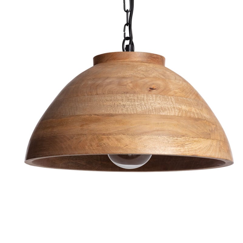 Suspension Bois Naisha m Iluzzia Naturel