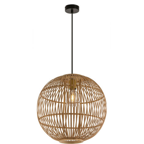 Suspension boule en bambou HILDEGARD