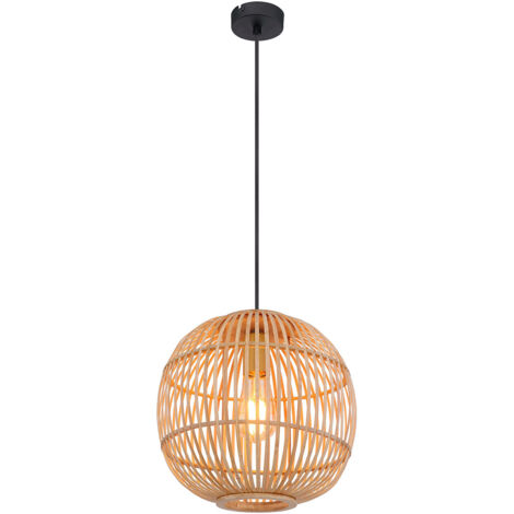 Suspension boule en bambou petit modèle HILDEGARD