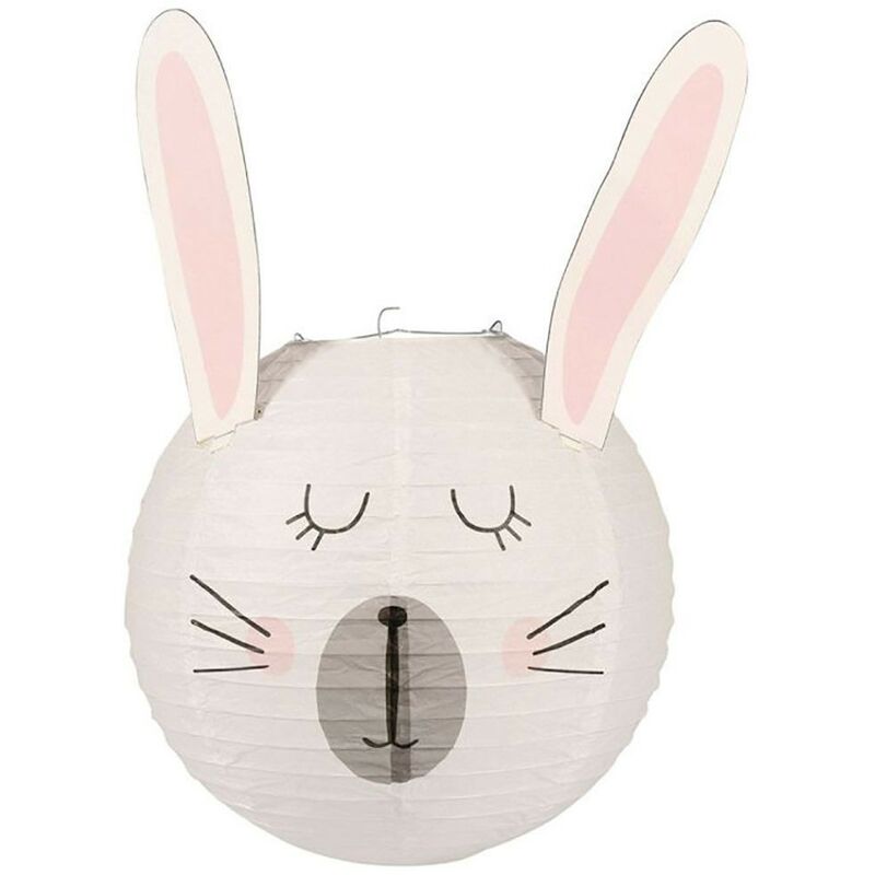 Suspension boule japonaise lapin D35 Suspension boule japonaise lapin D35