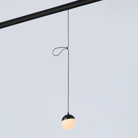 Suspension boule LED sur rail magnétique 48V - 6W - 2700K -