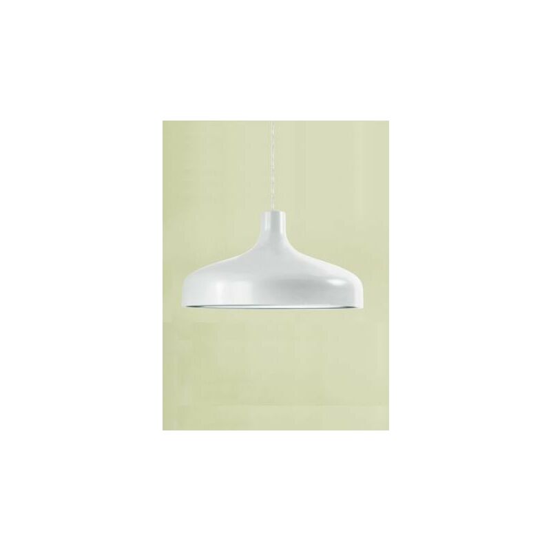 Suspension, Suspension Brasilia S design Blanc en Metal, Aluminor