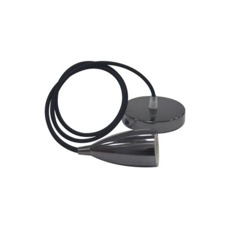 Suspension câble (1m) Edison perle noir E27 IP20 max 60W Suspension câble (1m) Edison perle noir E27 IP20 max 60W