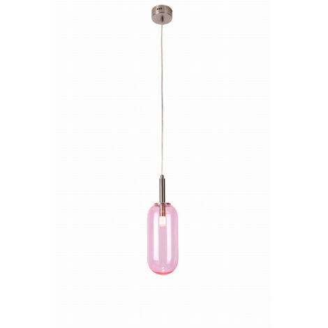 Suspension Candellux Fiuggi LED 6W patine rose Ø13