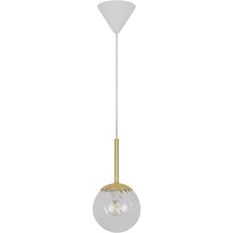 Suspension CHISELL 15 Métal Laiton, H.28 - IP20 - E14 /Nordlux Intérieur