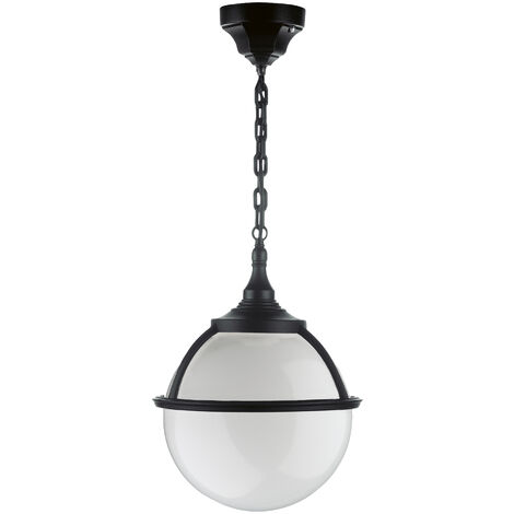 Suspension classique CLIC-CLAC GLOBO IP44 E27 42W Noir