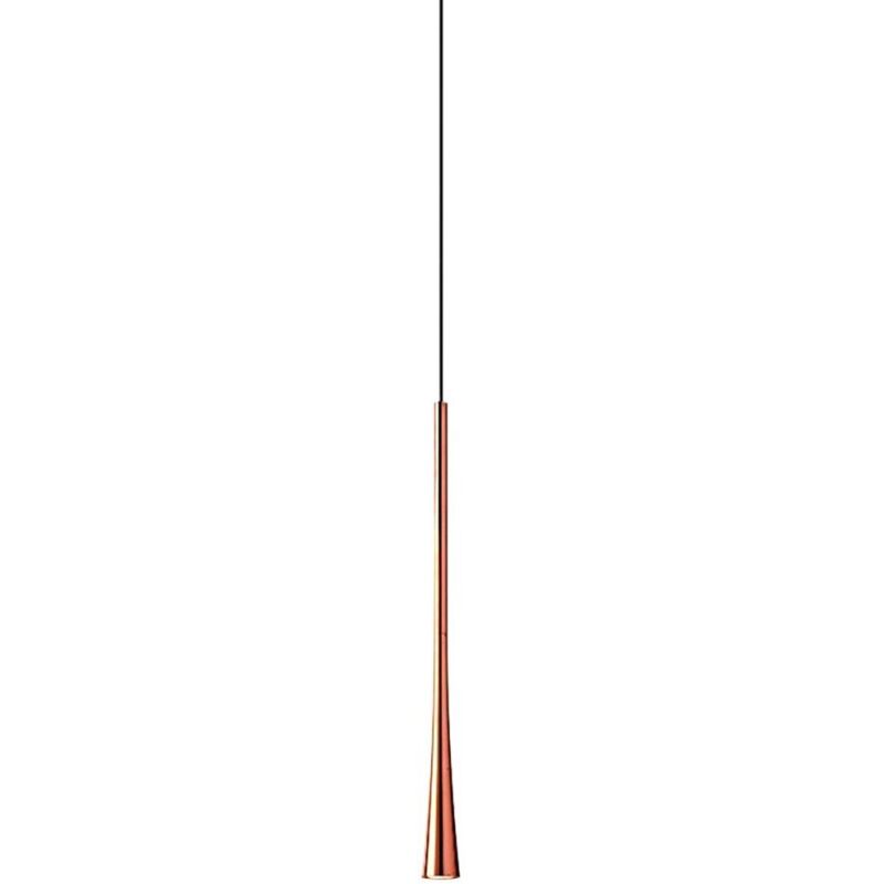 Suspension classique led gea luce dafne sp fda1pr, cuivre et aluminium Suspension classique led gea luce dafne sp fda1pr, cuivre et aluminium
