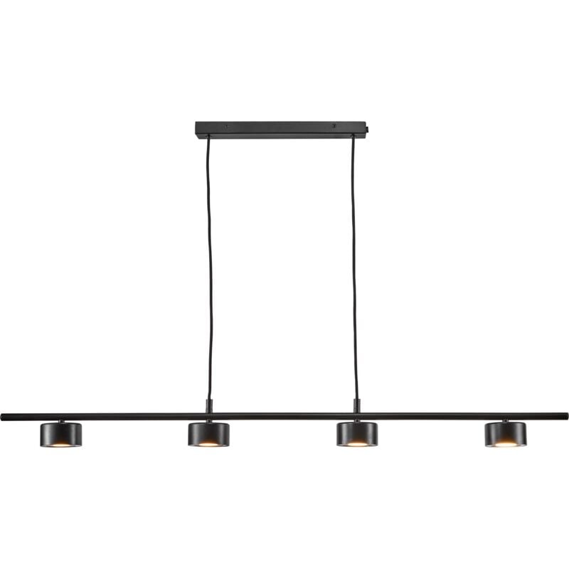 Spoterie clyde 4-Rail Métal Noir, H.9.3 - IP20 - led Module / Nordlux Intérieur