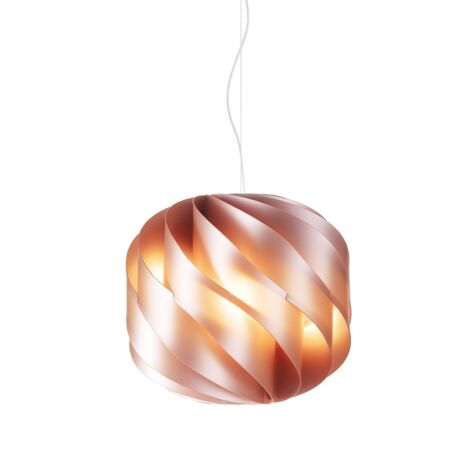 Suspensión Cobre en Metal Cromado Cm. 15x14h