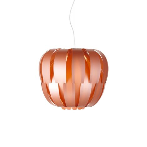 Suspensión Cobre en Metal Cromado Cm. 19x16h