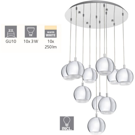 Suspension Conessa Ronde - Argent
