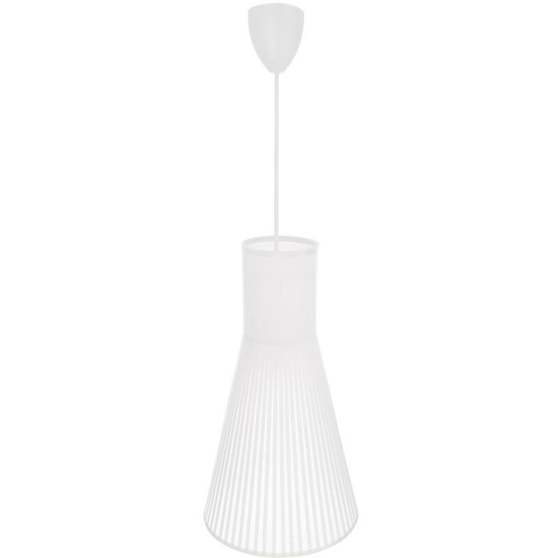 

Suspensión de cono blanco - E14 - 38 cm