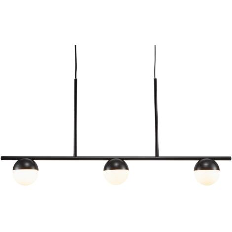Suspension CONTINA 3-Spot Métal Noir, H.41.3 - IP20 - G9 /Nordlux Intérieur