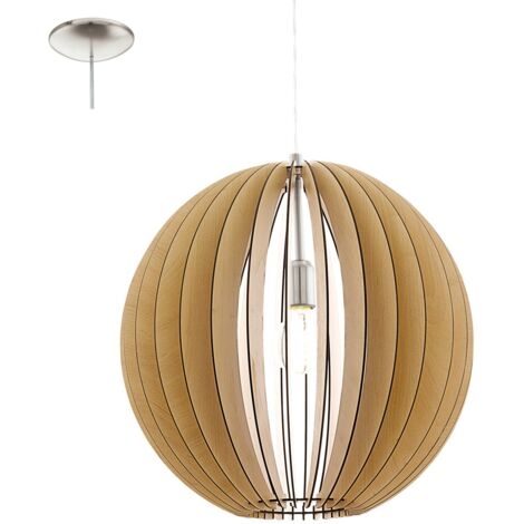 Suspension Cossano 50 - Gris|Bois