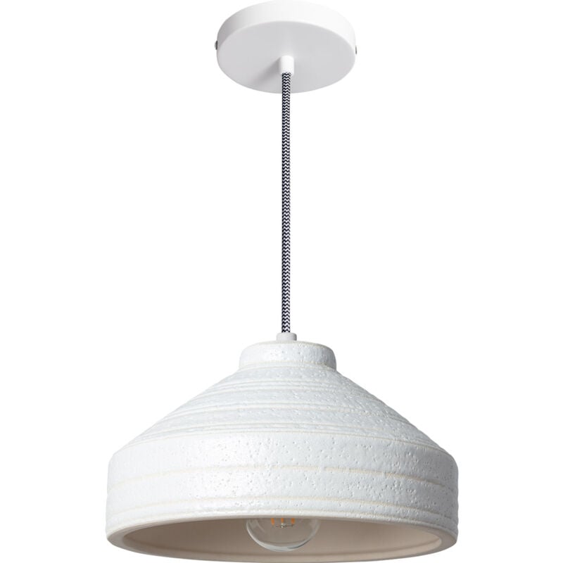 Suspension Céramique Gazao Blanc