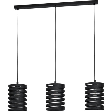 Suspension Cremella Linéaire - Noir