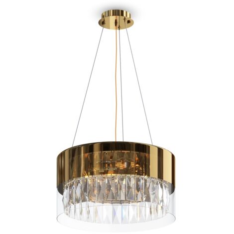 Suspension cristal Maytoni Wonderland Ø40 laiton 4xE14