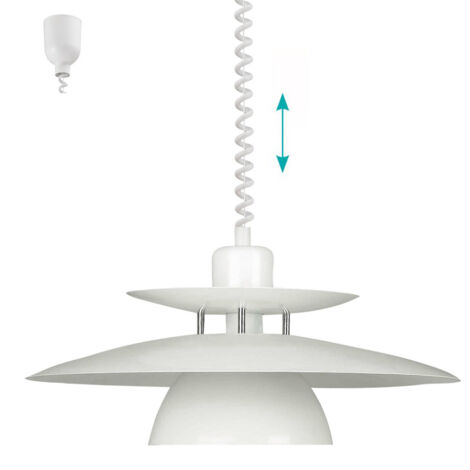 Suspension cuisine Brenda - Blanc - Blanc