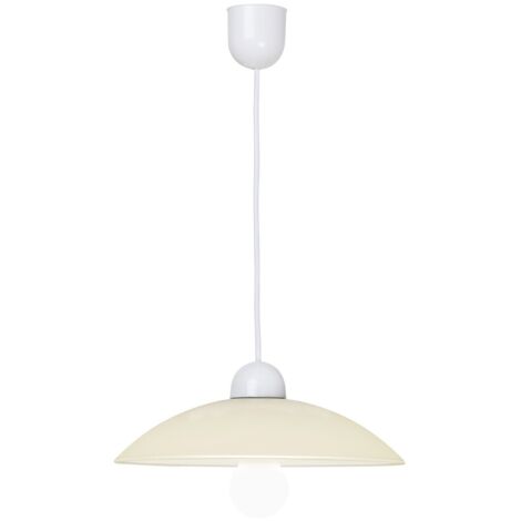 Suspension cuisine Cupola blanche E27 60W Ø32cm Rabalux