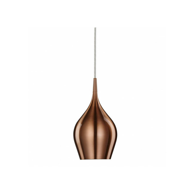 Suspension cuivre 12cm Vibrant, en aluminium - Marron