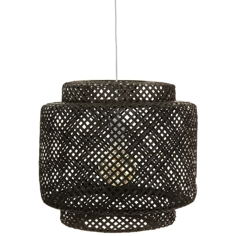 Atmosphera - Suspension Liby bambou noir D40cm créateur d'intérieur