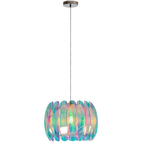 Suspension déco multicolore Ø40 E27 40W Lucide Glinstar